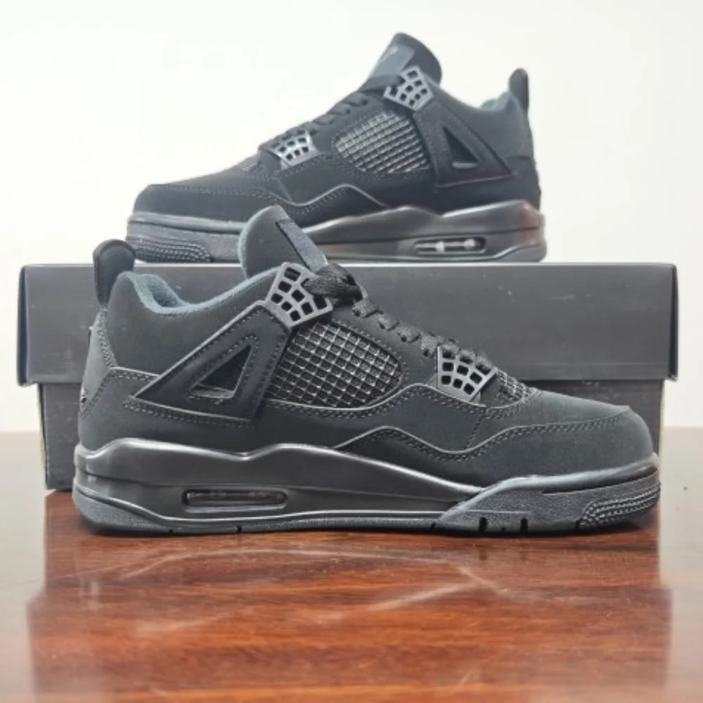 New With Box Air Jordan 4 Black Cat
